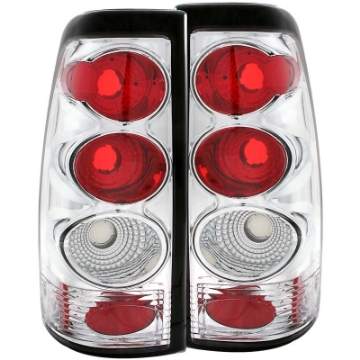 Picture of ANZO 1999-2002 Chevrolet Silverado 1500 Taillights Chrome