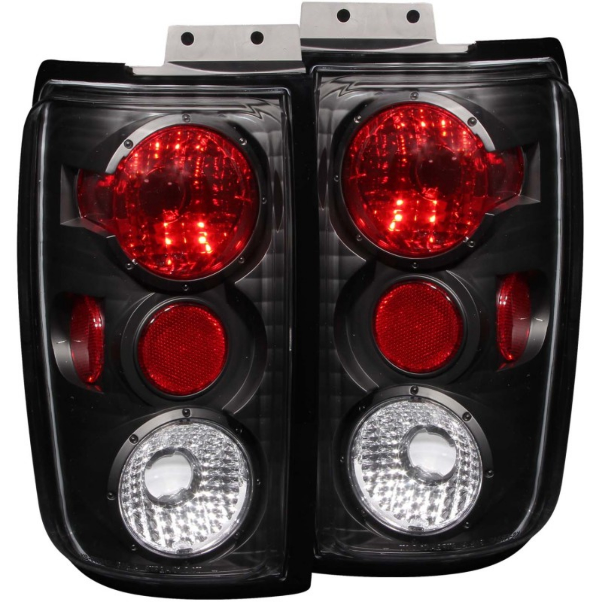 Picture of ANZO 1997-2002 Ford Expedition Taillights Black