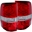 Picture of ANZO 2004-2008 Ford F-150 Taillights Red-Clear - LED Style