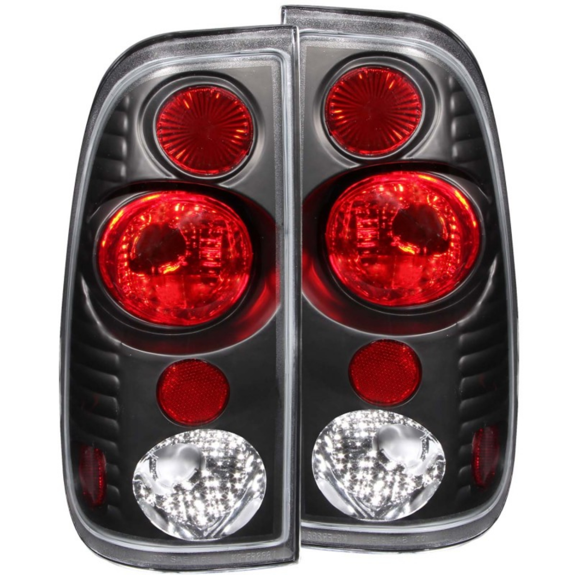 Picture of ANZO 1997-2003 Ford F-150 Taillights Black G2