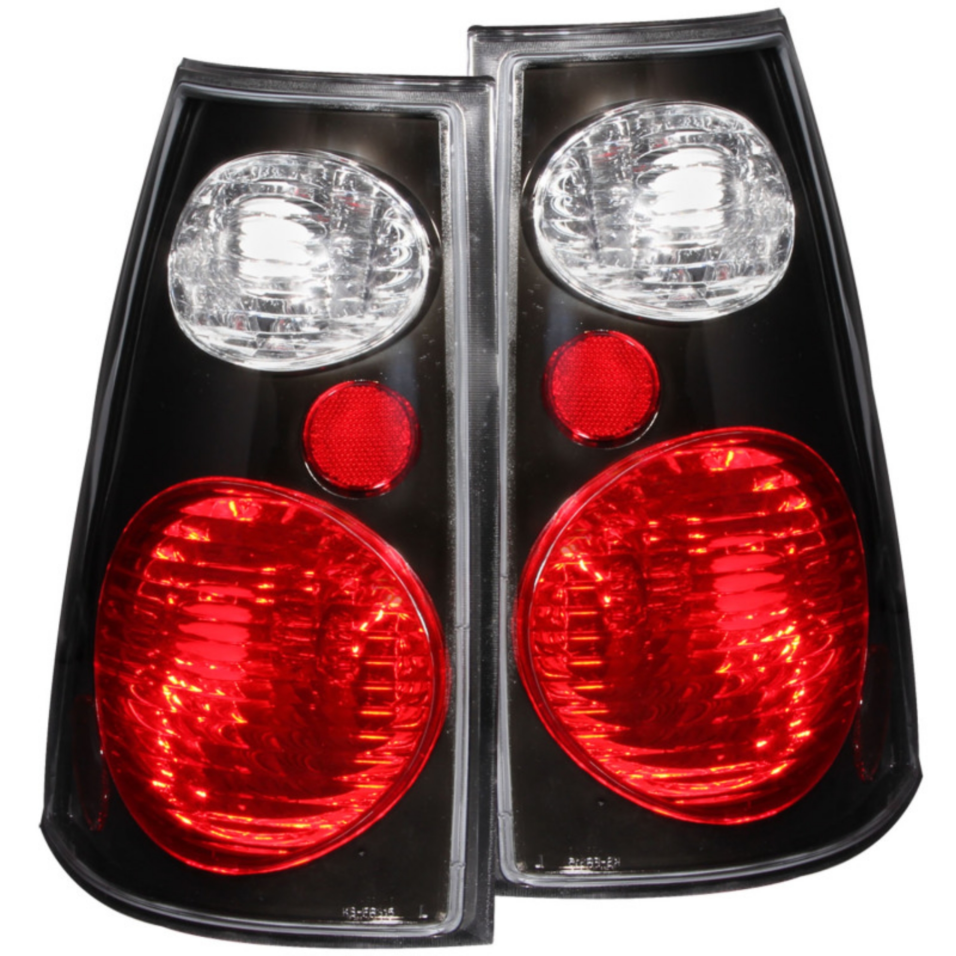 Picture of ANZO 2001-2005 Ford Explorer Taillights Black