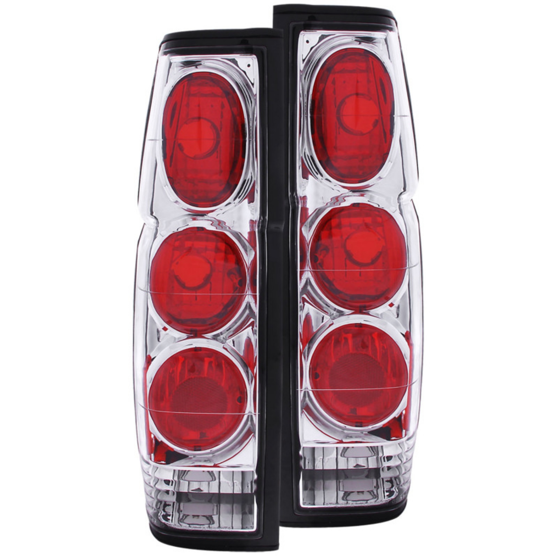 Picture of ANZO 1986-1997 Nissan Hardbody Taillights Chrome