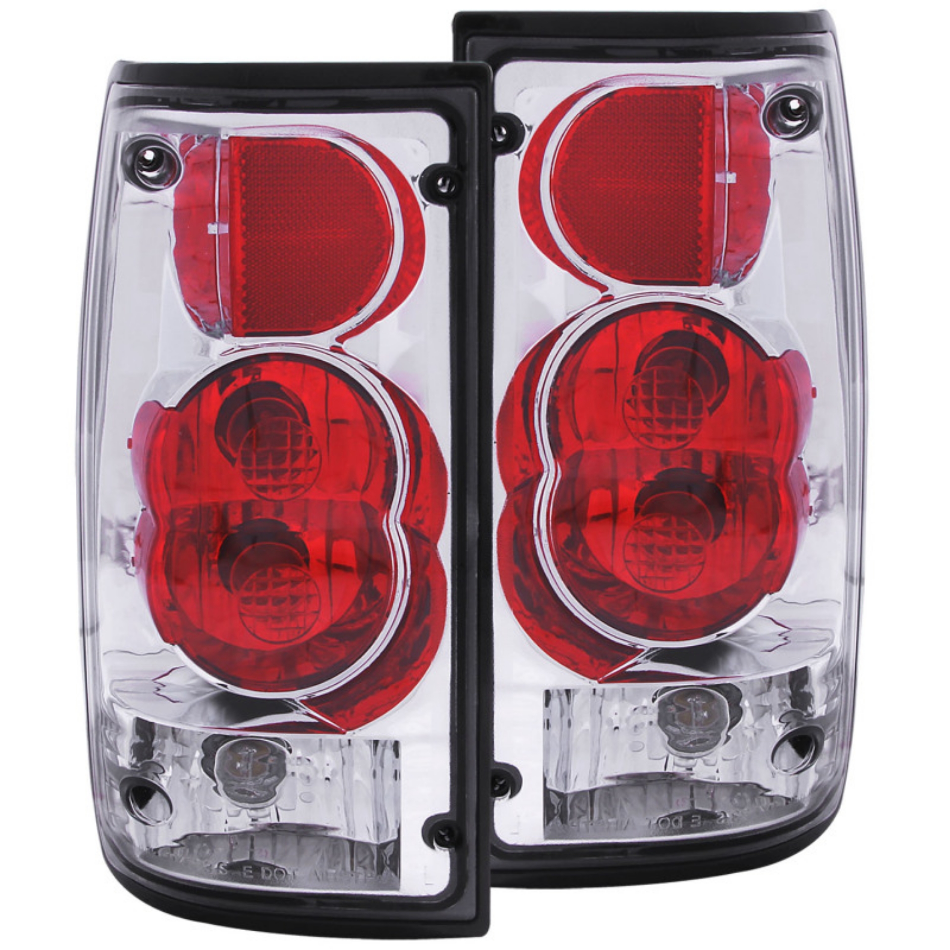 Picture of ANZO 1989-1995 Toyota Pickup Taillights Chrome