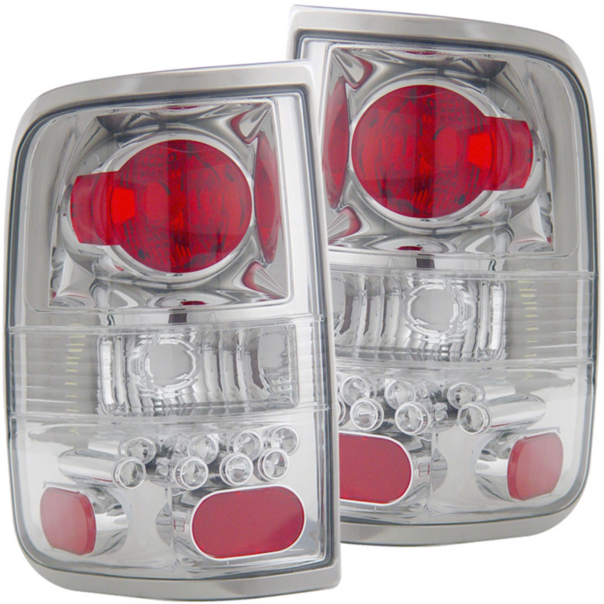 Picture of ANZO 2004-2008 Ford F-150 Taillights Chrome