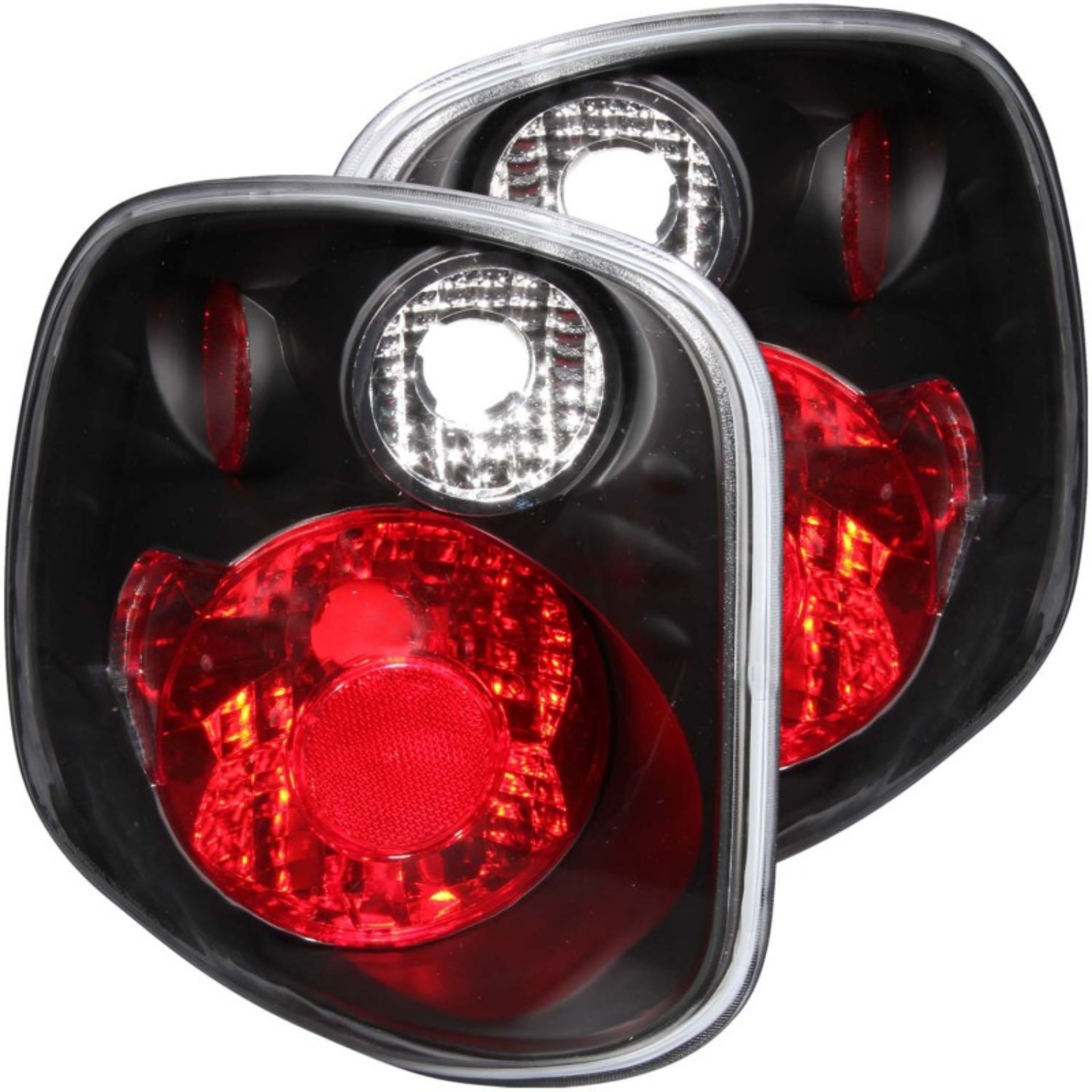 Picture of ANZO 2001-2003 Ford F-150 Taillights Black