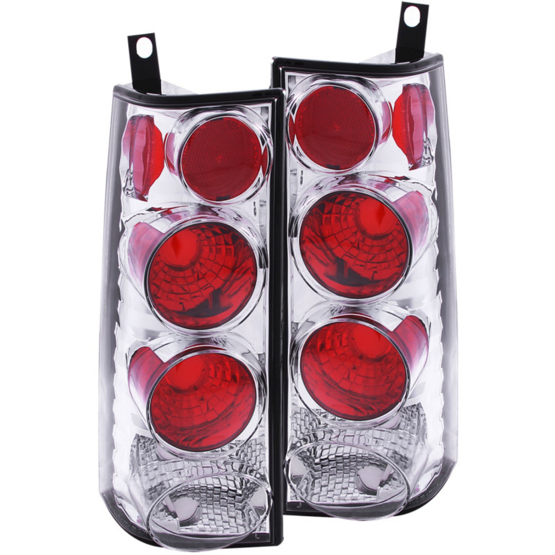 Picture of ANZO 1996-2002 Gmc Savana Taillights Chrome