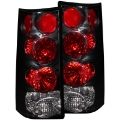 Picture of ANZO 1996-2002 GMC Savana Taillights Black
