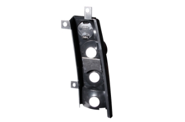Picture of ANZO 1996-2002 GMC Savana Taillights Black