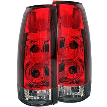 Picture of ANZO 1999-2000 Cadillac Escalade Taillights Red-Smoke G2
