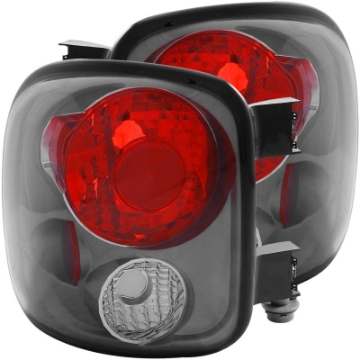 Picture of ANZO 1999-2004 Chevrolet Silverado Taillights Smoke