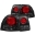 Picture of ANZO 1996-1997 Honda Accord Taillights Black