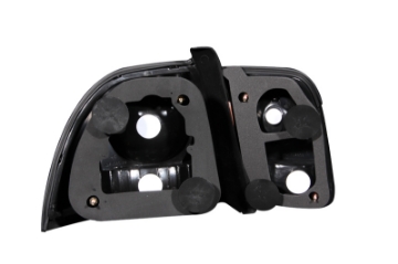 Picture of ANZO 1996-1997 Honda Accord Taillights Black