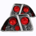 Picture of ANZO 2001-2004 Honda Civic Taillights Black