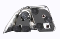 Picture of ANZO 2001-2004 Honda Civic Taillights Black