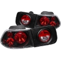 Picture of ANZO 1996-2000 Honda Civic Coupe Taillights Black