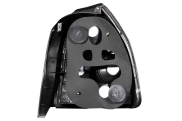 Picture of ANZO 1996-2000 Honda Civic Taillights Black