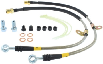 Picture of StopTech Stainless Steel Front Brake Lines 12-14 Ford Raptor