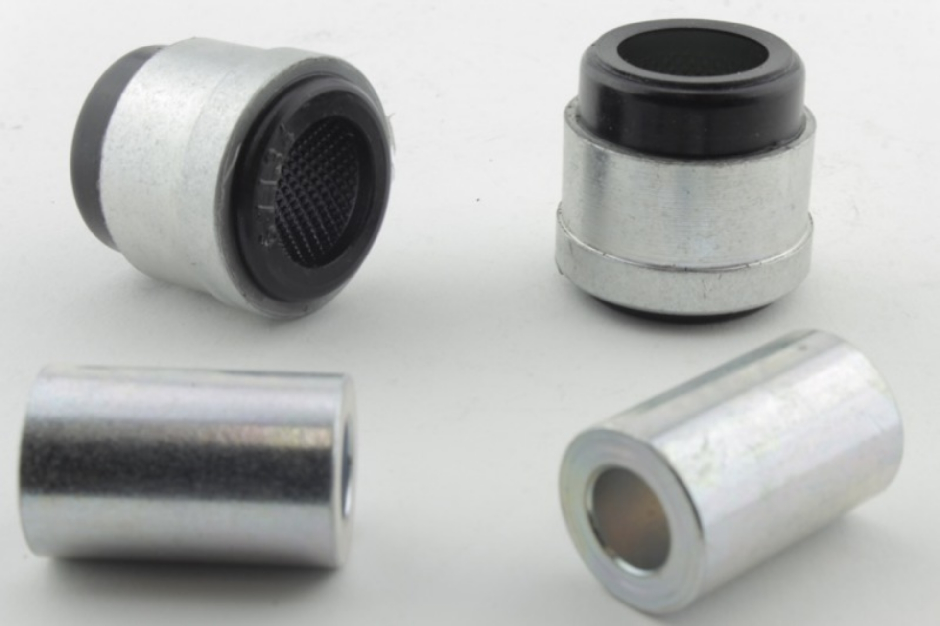 Picture of Whiteline Plus 09-02+ Ford Focus - 04-03-08 Mazda 3 Rear Upper Inner & Outer Control Arm Bushing Kit