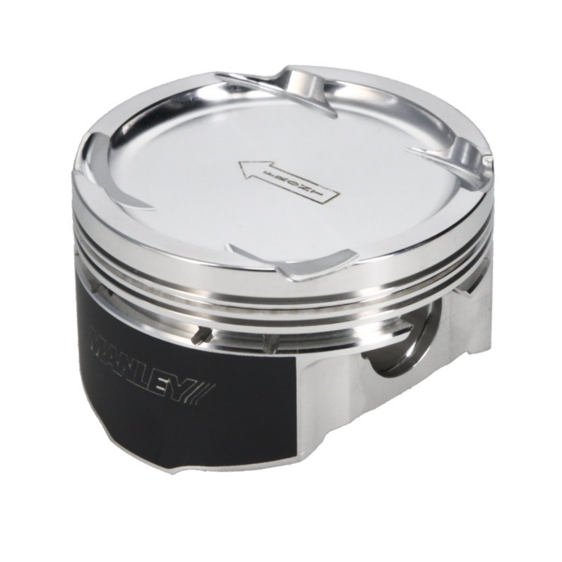 Picture of Manley 03-06 Evo 8-9 4G63T 86-5mm +1-5mm Over Bore 100mm Stroker 8-5:1 Dish Pistons w- Rings