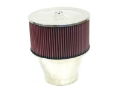 Picture of K&N Marine 5-125in Flange ID x 9in OD x 10-5in H Round Straight Flame Arrestor