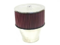 Picture of K&N Marine 5-125in Flange ID x 9in OD x 10-5in H Round Straight Flame Arrestor