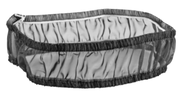 Picture of K&N Air Filter Wrap Black Round Height 2-5 in ID 7-5in