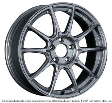 Picture of SSR GTX01 17x8 5x114-3 45mm Offset Dark Silver Wheel