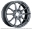 Picture of SSR GTX01 17x9 5x100 38mm Offset Dark Silver Wheel