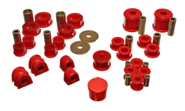 Picture of Energy Suspension 02-06 Subaru Impreza-WRX Red Hyper-Flex Master Bushing Set