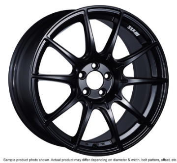 Picture of SSR GTX01 18x9-5 5x114-3 40mm Offset Flat Black Wheel