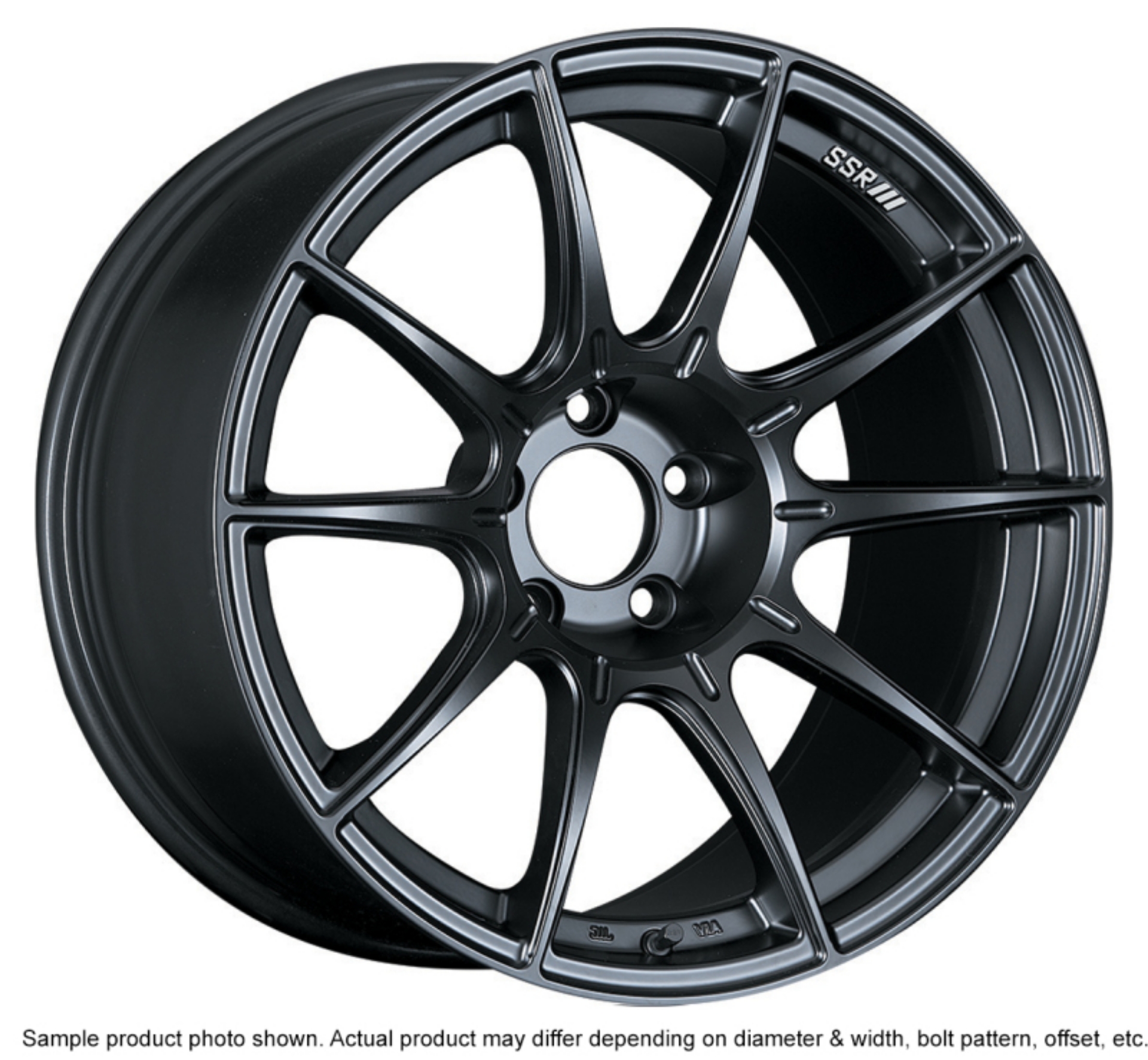 Picture of SSR GTX01 18x9-5 5x114-3 15mm Offset Flat Black Wheel