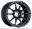 Picture of SSR GTX01 18x9-5 5x114-3 15mm Offset Flat Black Wheel