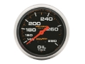 Picture of Autometer Liquid Filled Mechanical 66-7mm 140-280 deg F Oil Temperature Gauge Includes 12 ft Tubing