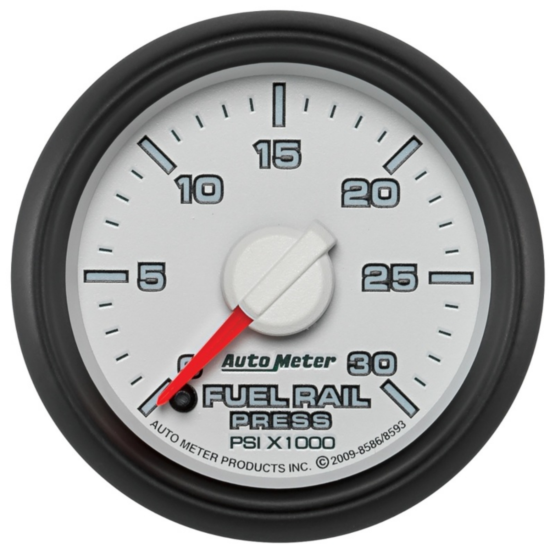 Picture of Autometer Factory Match 52-4mm Full Sweep Electric 0-30,000 PSI Diesel Fuel Rail Pressure