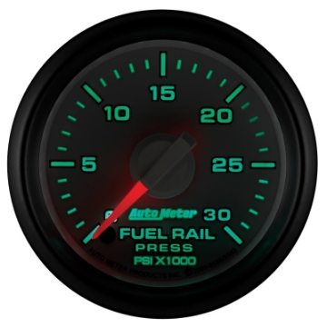 Picture of Autometer Factory Match 52-4mm Full Sweep Electric 0-30,000 PSI Diesel Fuel Rail Pressure