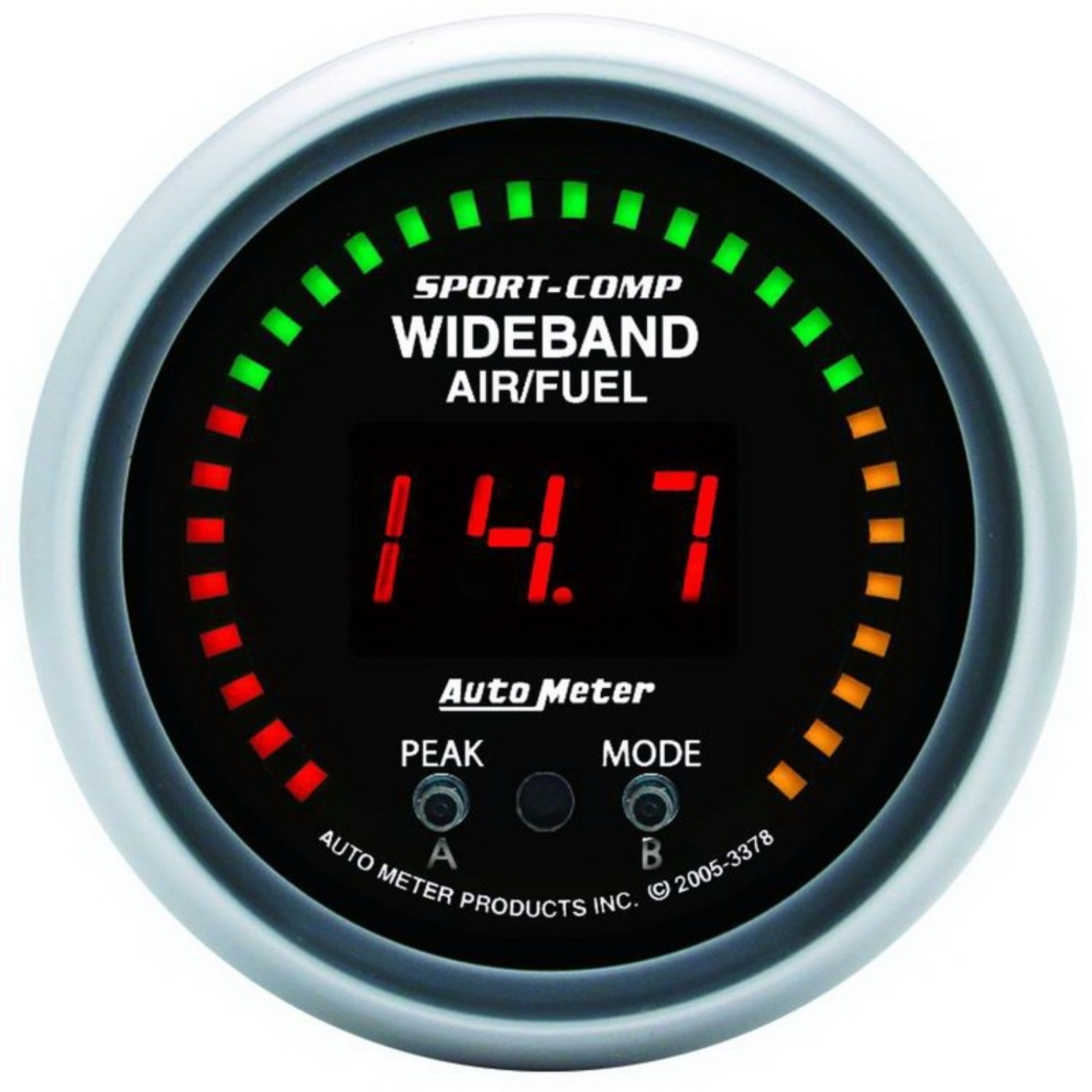 Picture of Autometer Sport-Comp 52mm Wideband Air-Fuel Gauge