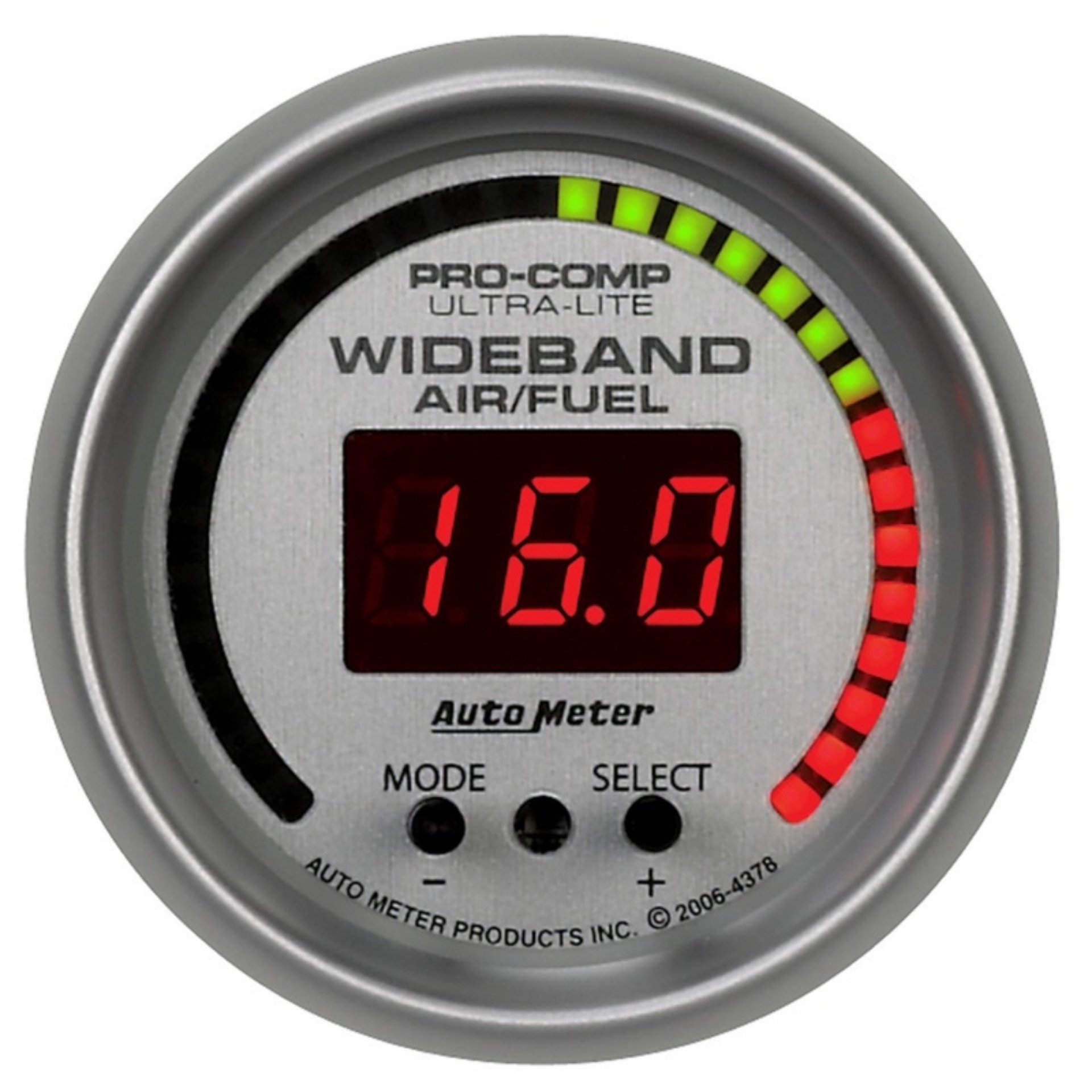 Picture of Autometer Ultra-Lite 52mm Wideband Air-Fuel Gauge