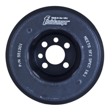Picture of Fluidampr VW 2000-2005 1-8L Turbo Motor 4 bolt hole mounting Steel Internally Balanced Damper