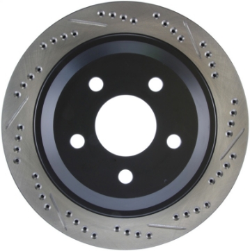 Picture of StopTech 98-02 Chevrolet Camaro - Pontiac Firebird-Trans Am Slotted & Drilled Rear Left Rotor
