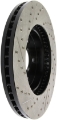 Picture of StopTech 02 Lexus ES 250-300-330-350 - 05-07 Toyota Avalon Slotted & Drilled Left Front Rotor