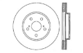 Picture of StopTech 02 Lexus ES 250-300-330-350 - 05-07 Toyota Avalon Slotted & Drilled Right Front Rotor