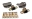 Picture of Energy Suspension 67-72 Dodge Dart - 65-69 Charger Black 15-16in Greaseable Bushing Adapter Kit