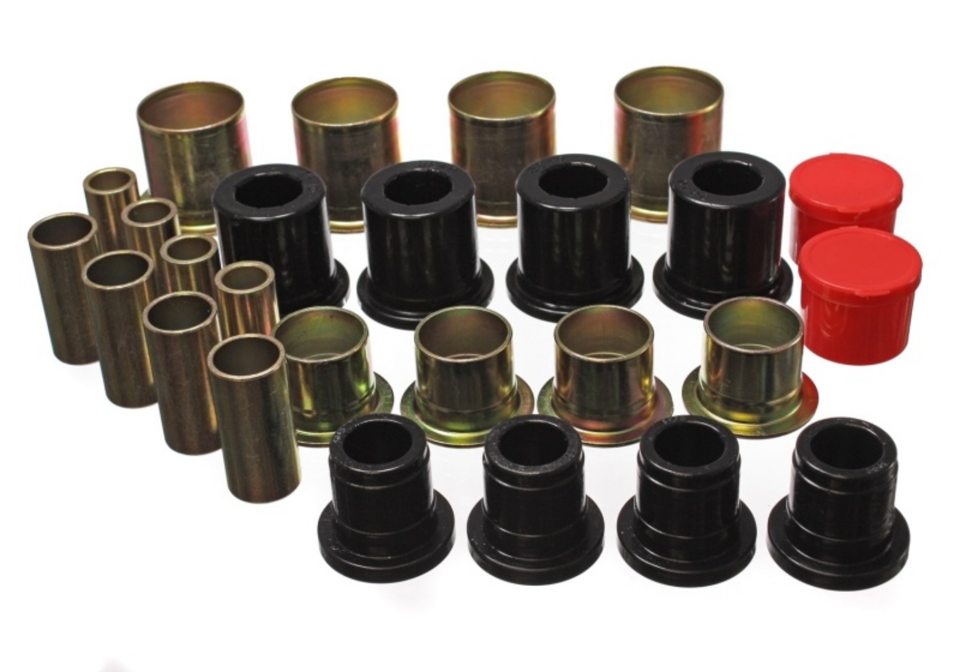 Picture of Energy Suspension 73-91 Ford K-5 Blazer-Denali XL-Suburban-Yukon Black Front Control Arm Bushing Set