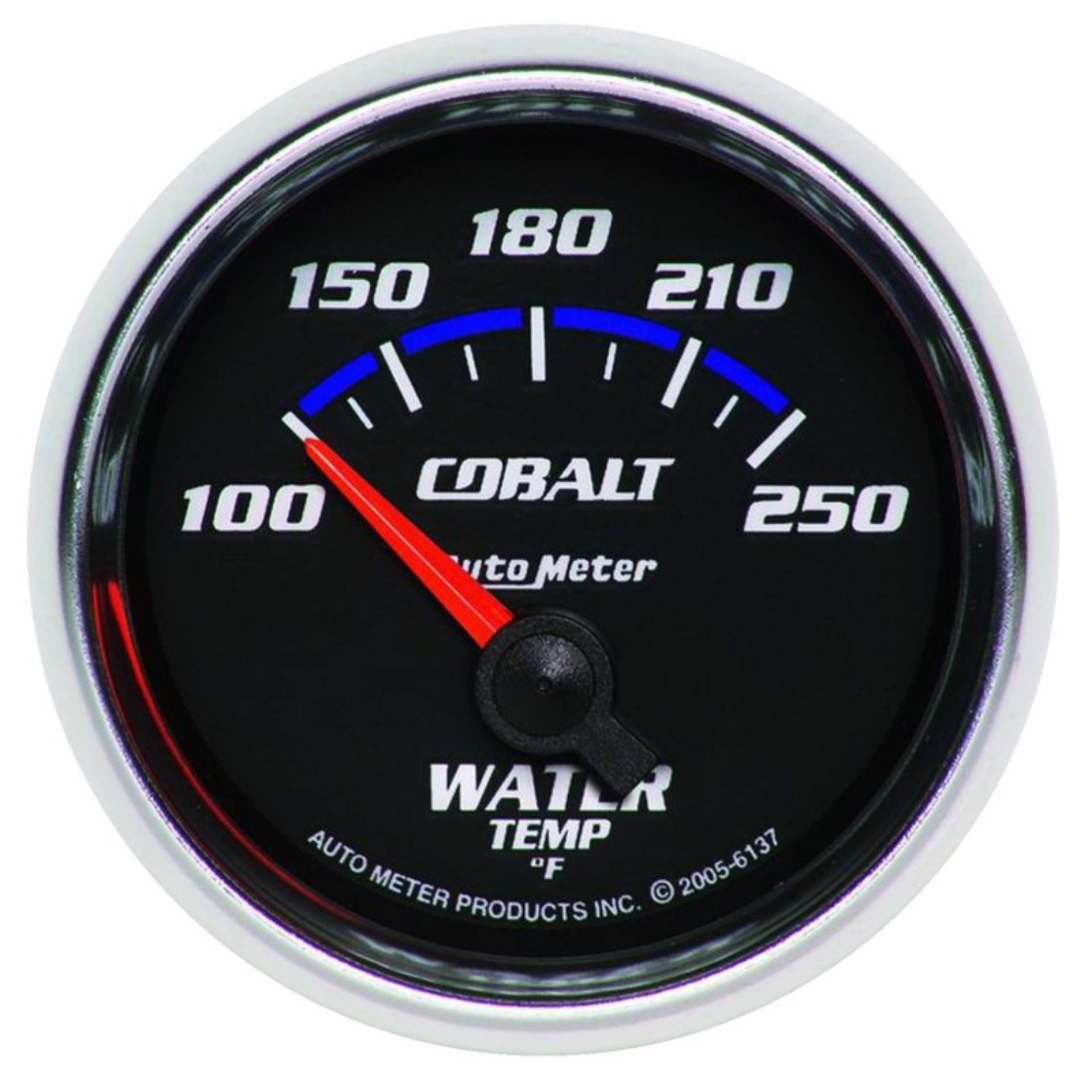 Picture of Autometer Cobalt 52-4mm 100-250 deg- F Short Sweep Electronic Water Temperature Gauge