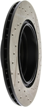 Picture of StopTech 06 BMW 330 - 07-09 BMW 335 Slotted & Drilled Right Rear Rotor
