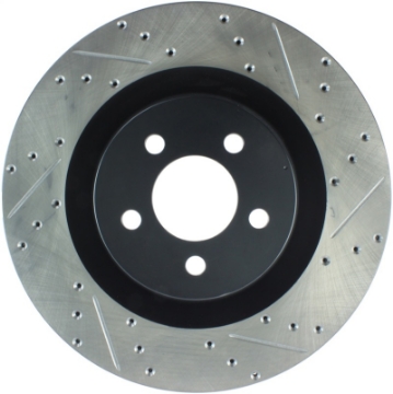 Picture of StopTech SportStop 06-09 Chrysler SRT-8 Front Left Drilled & Slotted Rotor