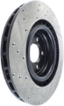 Picture of StopTech SportStop 06-09 Chrysler SRT-8 Front Left Drilled & Slotted Rotor