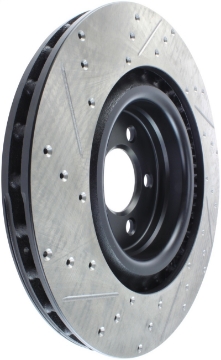 Picture of StopTech SportStop 06-09 Chrysler SRT-8 Front Left Drilled & Slotted Rotor