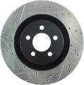 Picture of StopTech SportStop 06-09 Chrysler SRT-8 Front Right Drilled & Slotted Rotor