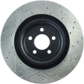 Picture of StopTech SportStop 06-09 Chrysler SRT-8 Front Right Drilled & Slotted Rotor